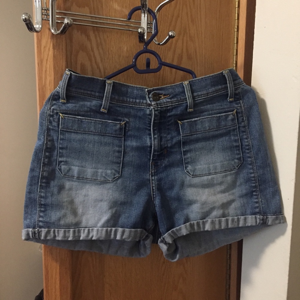 Levi's Denim High-Waisted Jean Shorts